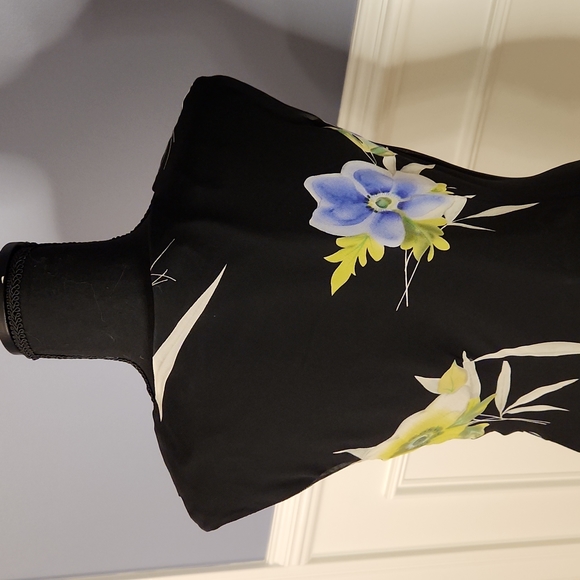 Black Silk Dress - Picture 5 of 7